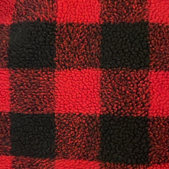 Sherpa plaid shacket - Picture 3 of 3